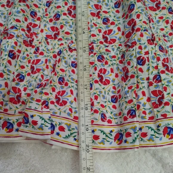 SOLD- NWT Max Studio Ladies Floral Skirt Large - Picture 8 of 13